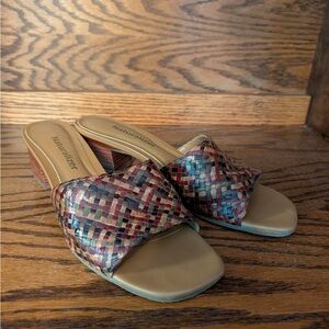 Naturalizer Woven Multicolor Mules